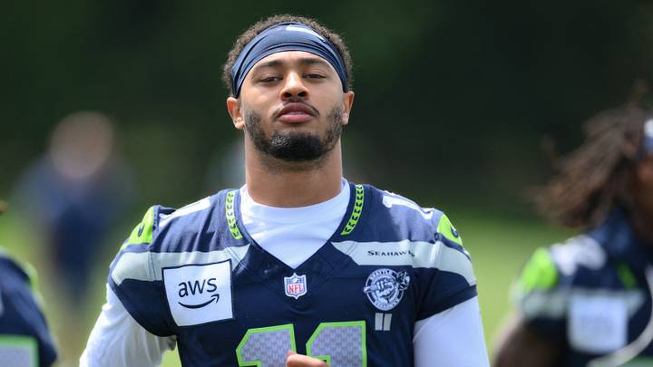 Jul 25, 2026; Renton, WA, USA; Seattle Seahawks wide receiver Jaxon Smith-Njigba (11) during training camp at Virginia Mason Athletic Center. Mandatory Credit: Steven Bisig-Imagn Images Jul 25, 2026; Renton, WA, USA; Seattle Seahawks wide receiver Jaxon Smith-Njigba (11) during training camp at Virginia Mason Athletic Center. Mandatory Credit: Steven Bisig-Imagn Images