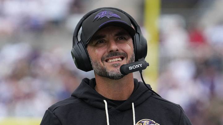 Baltimore Ravens head coach Jesse Minter. Mandatory Credit: James Lang-Imagn Images Baltimore Ravens head coach Jesse Minter. Mandatory Credit: James Lang-Imagn Images