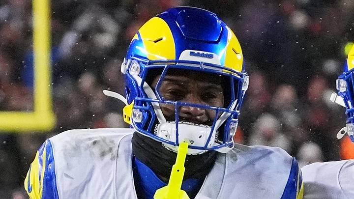 Los Angeles Rams safety Kam Curl. Los Angeles Rams safety Kam Curl.