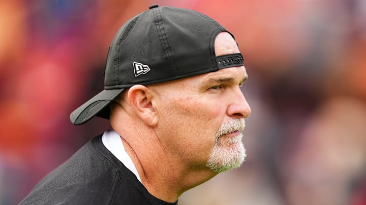 Washington Commanders head coach Dan Quinn Washington Commanders head coach Dan Quinn