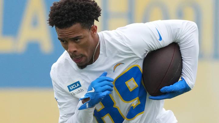Los Angeles Chargers wide receiver Brenen Thompson