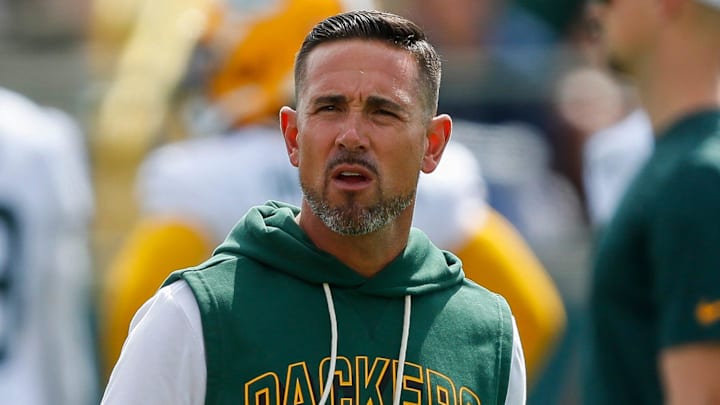 Green Bay Packers head coach Matt LaFleur