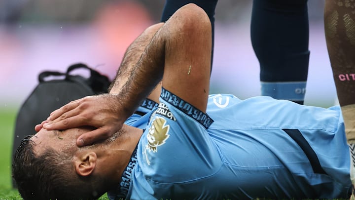 Manchester City will be without its star midfielder for the rest of the season.