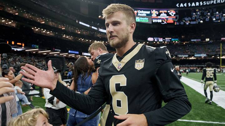 New Orleans Saints quarterback Tyler Shough New Orleans Saints quarterback Tyler Shough