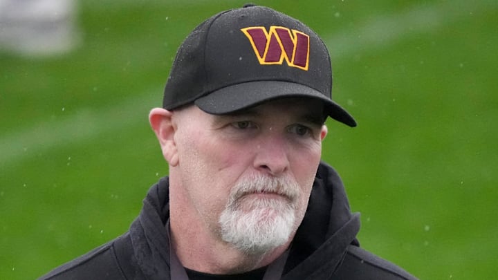 Washington Commanders head coach Dan Quinn