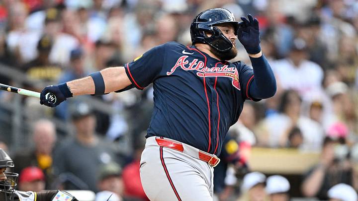 The Braves opt to get extra offense on the roster for when they face the Phillies The Braves opt to get extra offense on the roster for when they face the Phillies