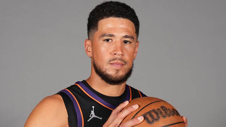Sep 28, 2026; Phoenix, AZ, USA; Phoenix Suns guard Devin Booker (15) poses for a photo on Media Day at Mortgage Matchup Center. Mandatory Credit: Rick Scuteri-Imagn Images Sep 28, 2026; Phoenix, AZ, USA; Phoenix Suns guard Devin Booker (15) poses for a photo on Media Day at Mortgage Matchup Center. Mandatory Credit: Rick Scuteri-Imagn Images