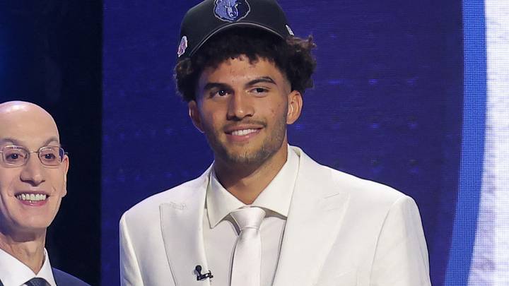 Jun 23, 2026; New York, NY, USA; NBA commissioner Adam Silver greets the third pick in the 2026 NBA draft, Duke forward Cameron Boozer after he was selected by the Memphis Grizzlies at Barclays Center. Mandatory Credit: Brad Penner-Imagn Images Jun 23, 2026; New York, NY, USA; NBA commissioner Adam Silver greets the third pick in the 2026 NBA draft, Duke forward Cameron Boozer after he was selected by the Memphis Grizzlies at Barclays Center. Mandatory Credit: Brad Penner-Imagn Images
