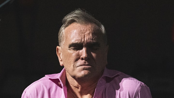 Morrissey performs In concert