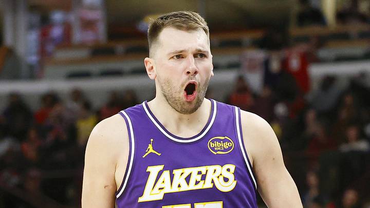 Los Angeles Lakers guard Luka Doncic 