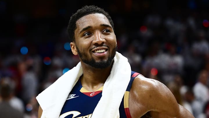 Donovan Mitchell, Cleveland Cavaliers Donovan Mitchell, Cleveland Cavaliers