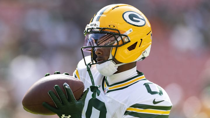 Green Bay Packers wide receiver Matthew Golden