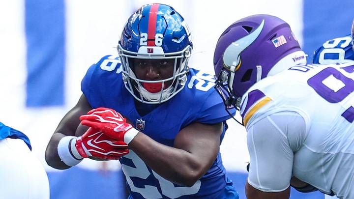 New York Giants running back Devin Singletary
