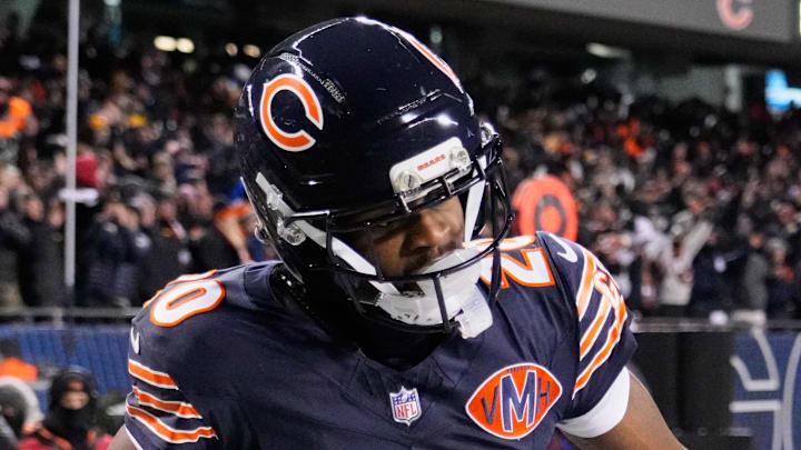 Chicago Bears wide receiver Jahdae Walker