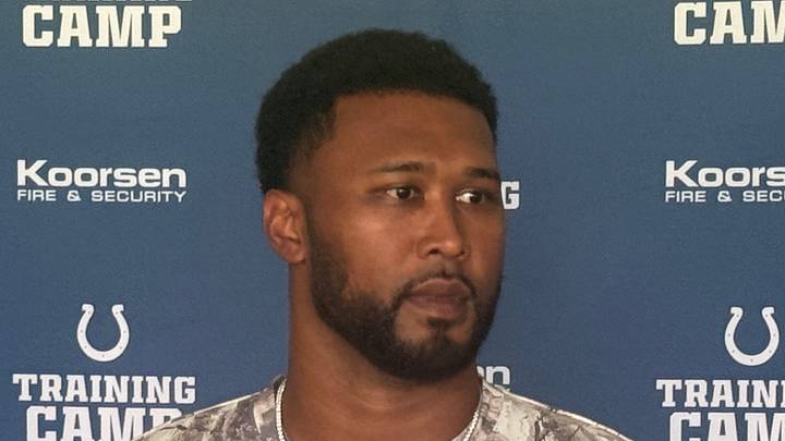Indianapolis Colts' DeForest Buckner speaks to the media Indianapolis Colts' DeForest Buckner speaks to the media