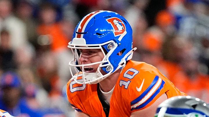 Denver Broncos quarterback Bo Nix 