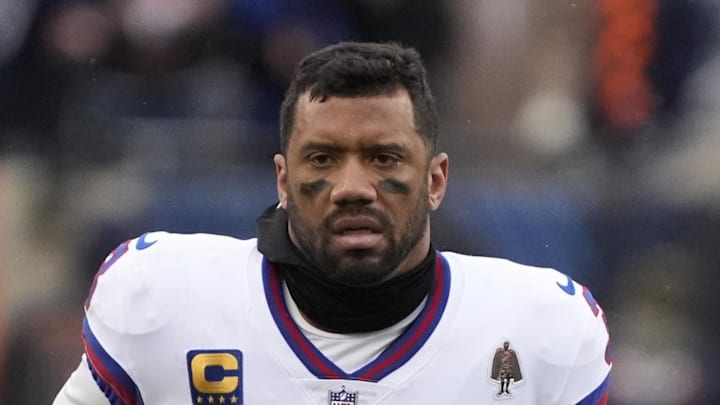 Former Seattle Seahawks quarterback Russell Wilson leaves the field Former Seattle Seahawks quarterback Russell Wilson leaves the field