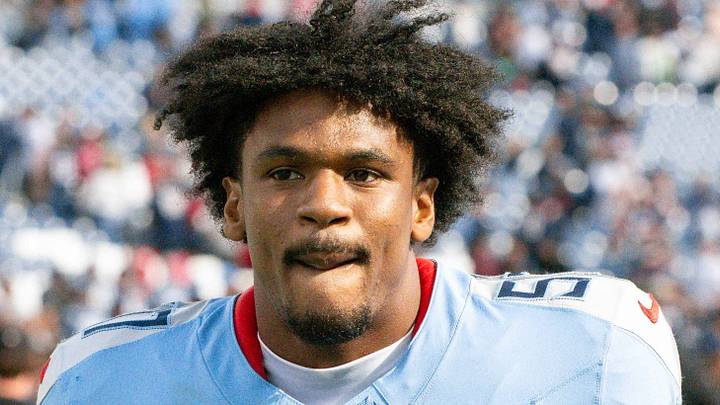 Washington Commanders linebacker Curtis Jacobs Washington Commanders linebacker Curtis Jacobs