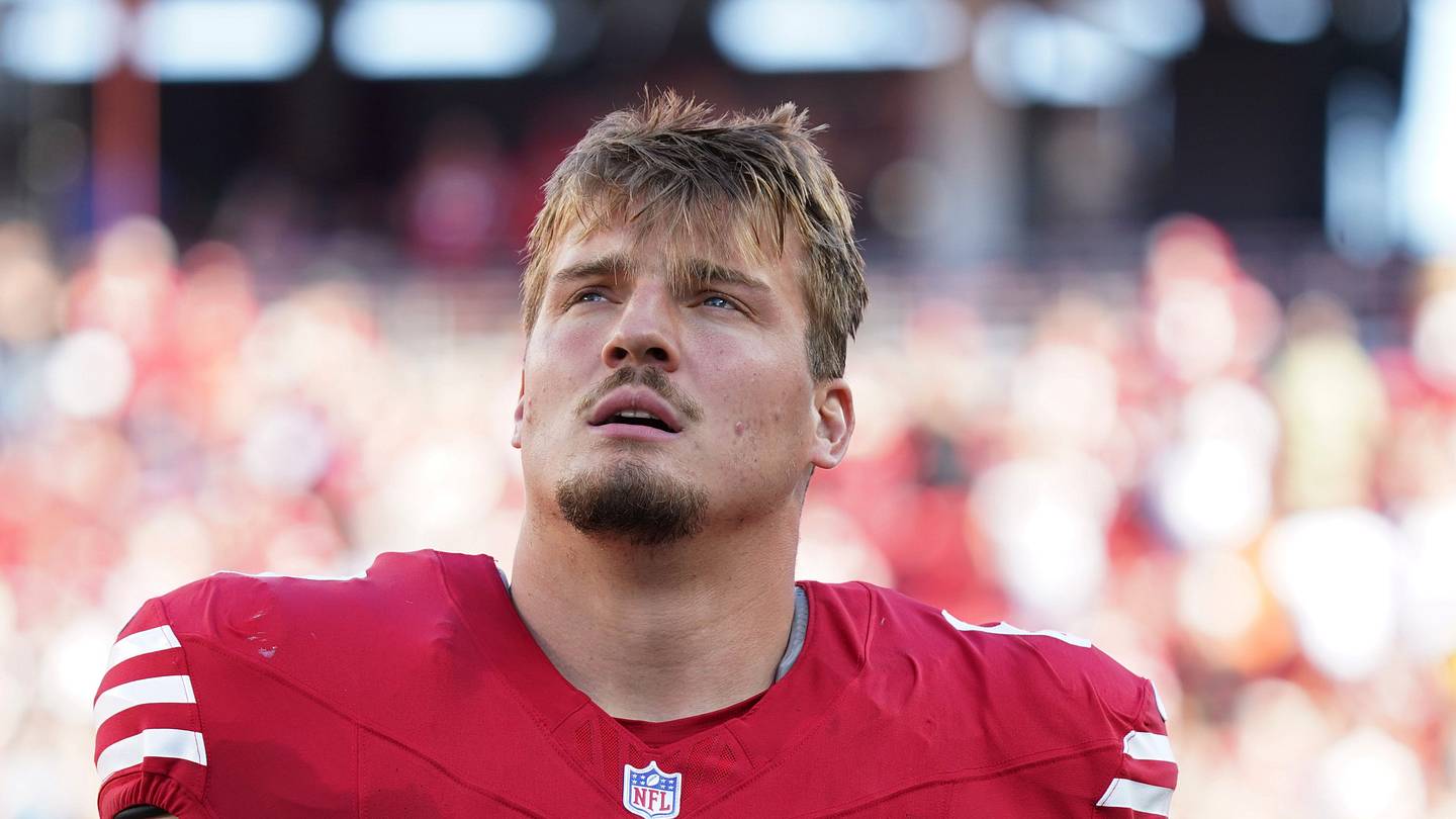 49ers' veteran O-lineman's hold on a roster spot is already in serious danger