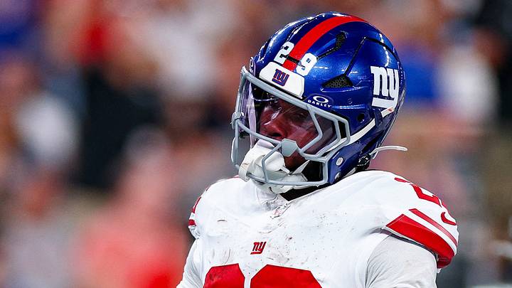 New York Giants running back Tyrone Tracy Jr. 