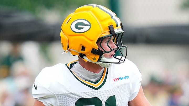 Green Bay Packers tight end Josh Whyle Green Bay Packers tight end Josh Whyle