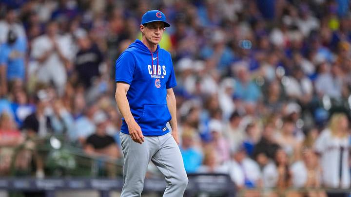 Jun 28, 2026; Milwaukee, Wisconsin, USA;  Chicago Cubs manager Craig Counsell (11) during the game against the Milwaukee Brewers at American Family Field. Mandatory Credit: Jeff Hanisch-Imagn Images