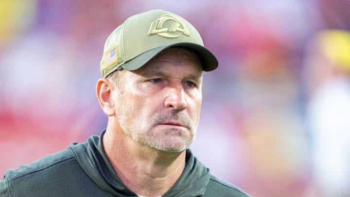 November 9, 2025; Santa Clara, California, USA; Los Angeles Rams assistant special teams coach Ben Kotwica after the game against the San Francisco 49ers at Levi's Stadium. Mandatory Credit: Kyle Terada-Imagn Images