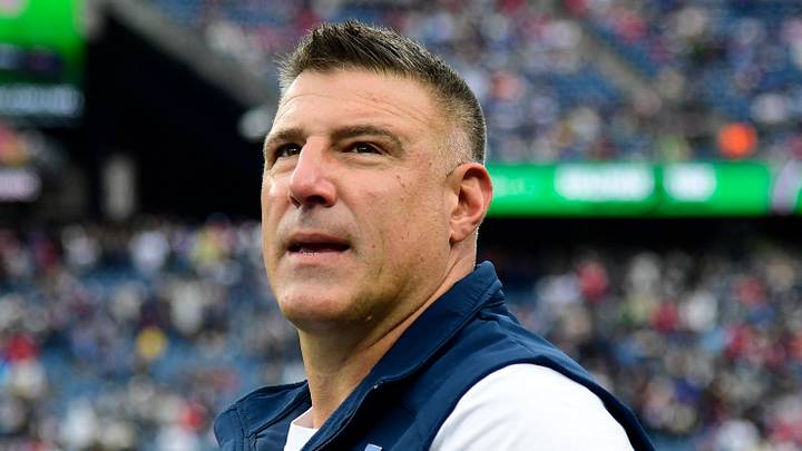 New England Patriots head coach Mike Vrabel.