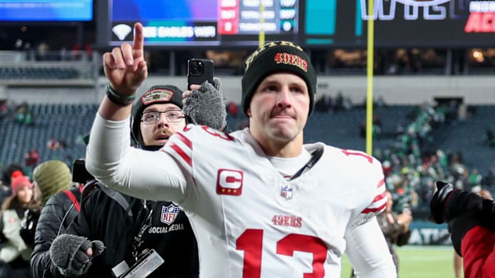 San Francisco 49ers quarterback Brock Purdy (13)