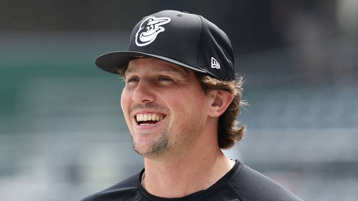 Former Baltimore Orioles catcher Adley Rutschman (35).