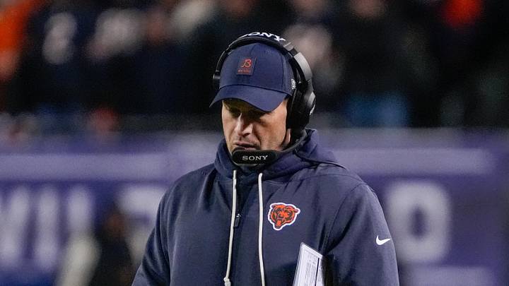Chicago Bears head coach Ben Johnson