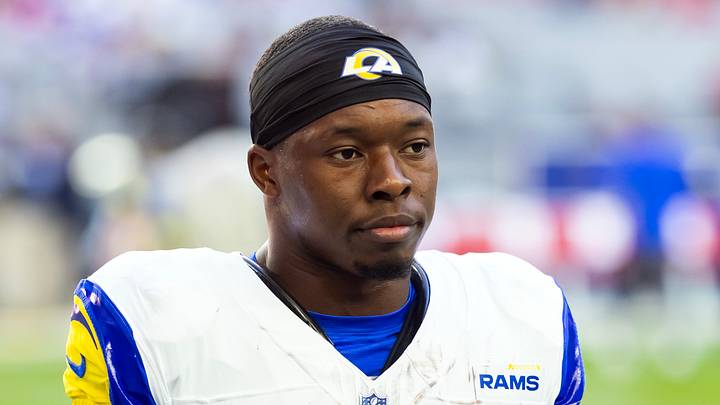 Los Angeles Rams wide receiver Xavier Smith. Los Angeles Rams wide receiver Xavier Smith.