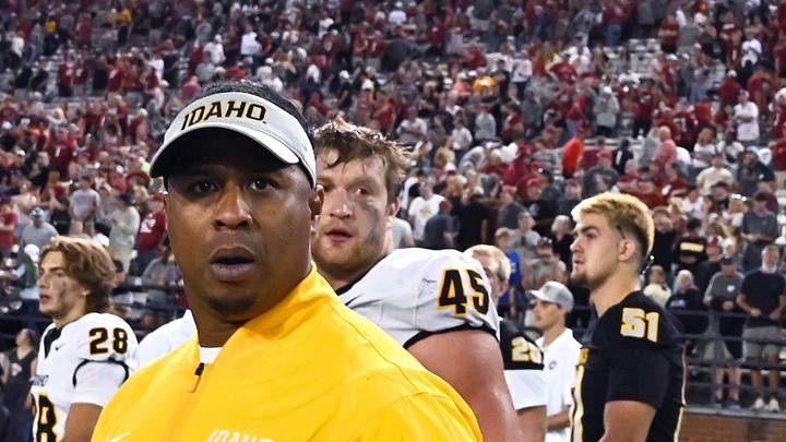 Idaho Vandals head coach Thomas Ford Jr.