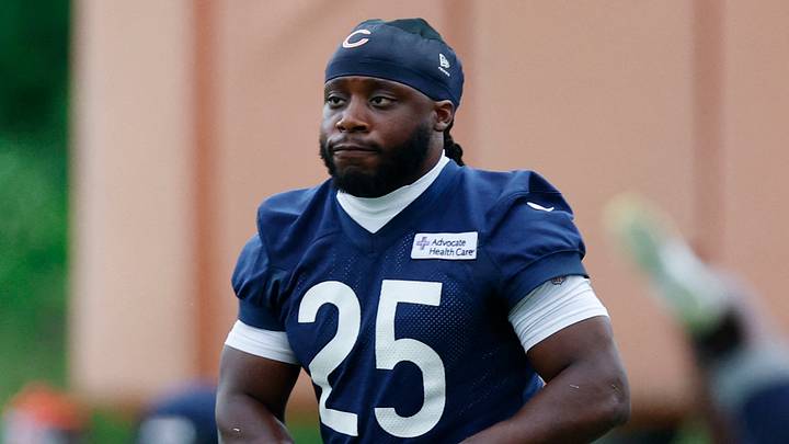Chicago Bears running back Kyle Monangai Chicago Bears running back Kyle Monangai