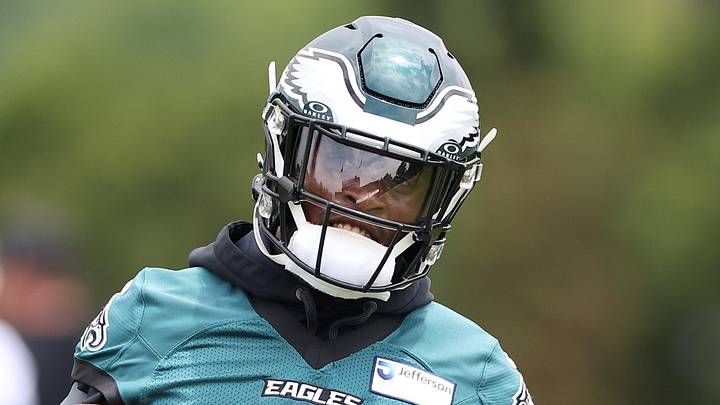 Philadelphia Eagles running back Tank Bigsby
