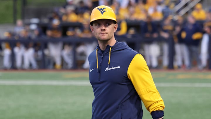 West Virginia University head coach Steve Sabins