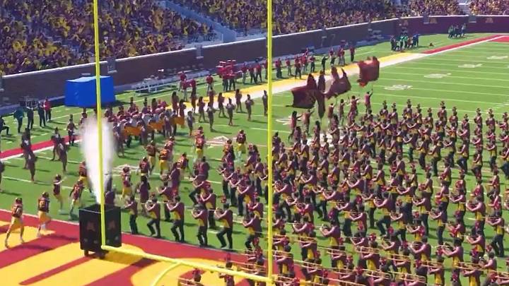 Gophers walkout in EA Sports College Football 26 Gophers walkout in EA Sports College Football 26