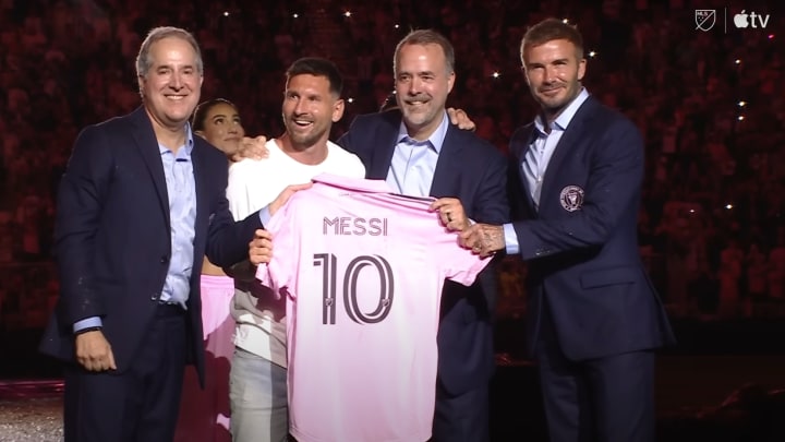 Lionel Messi was unveiled as an Inter Miami player a year ago.