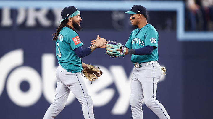 American League Championship Series - Seattle Mariners v Toronto Blue Jays - Game One American League Championship Series - Seattle Mariners v Toronto Blue Jays - Game One