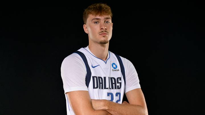 Sep 25, 2026; Dallas, TX, USA; Dallas Mavericks forward Cooper Flagg (32) poses for a photo during the Mavericks media day at American Airlines Center. Mandatory Credit: Jerome Miron-Imagn Images Sep 25, 2026; Dallas, TX, USA; Dallas Mavericks forward Cooper Flagg (32) poses for a photo during the Mavericks media day at American Airlines Center. Mandatory Credit: Jerome Miron-Imagn Images