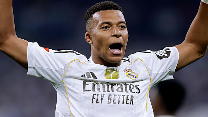 Kylian Mbappé bagged Real Madrid’s first goal of the season.