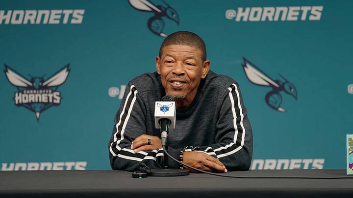 Bogues discusses his upcoming jersey retirement. Bogues discusses his upcoming jersey retirement.