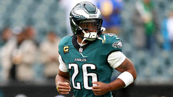 Philadelphia Eagles running back Saquon Barkley Philadelphia Eagles running back Saquon Barkley