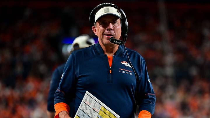 DENVER, CO - AUGUST 28: Denver Broncos head coach Sean Payton lookls on during a preseason game between the Minnesota Vikings and the Denver Broncos at Empower Field at Mile High on August 28, 2026 in Denver, Colorado. ( DENVER, CO - AUGUST 28: Denver Broncos head coach Sean Payton lookls on during a preseason game between the Minnesota Vikings and the Denver Broncos at Empower Field at Mile High on August 28, 2026 in Denver, Colorado. (