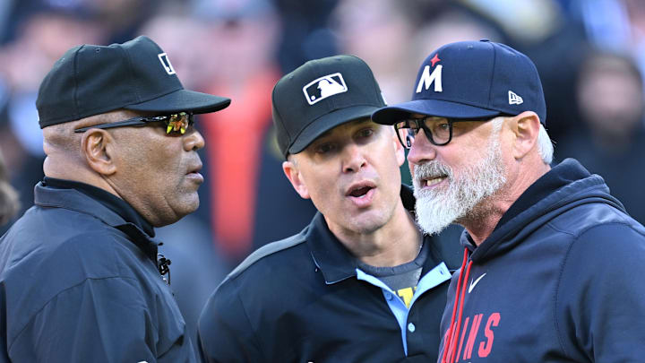 Derek Shelton, Laz Diaz, Chris Segal