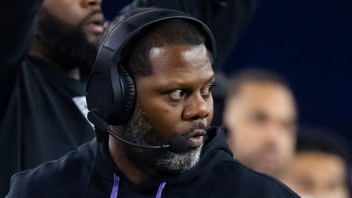 Washington Commanders defensive coordinator Daronte Jones 