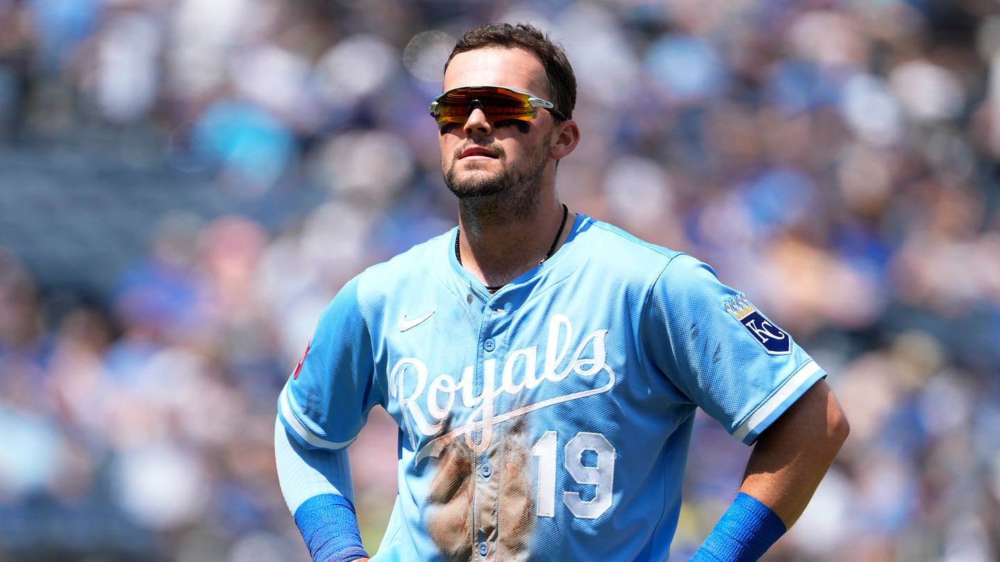 Royals' Massey Injured: Tolbert Called Up Amid Struggles