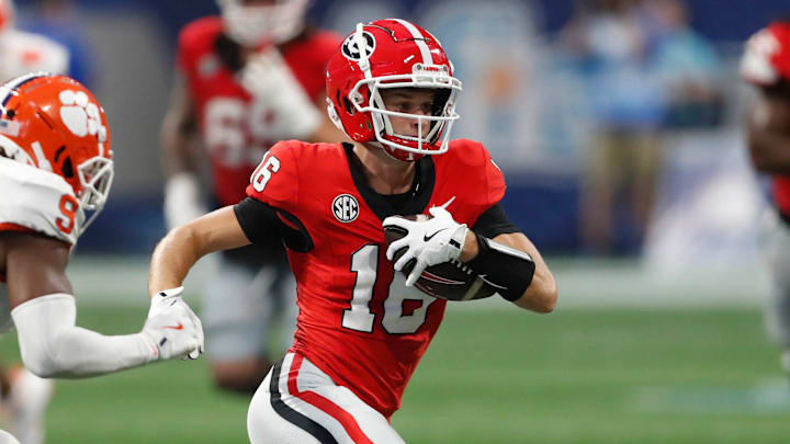 Who's in and who's out on the Georgia vs. Alabama football availability report for Wednesday.
