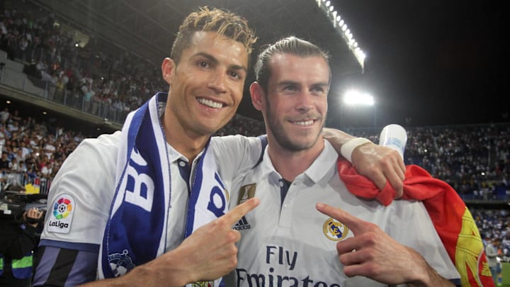 Cristiano Ronaldo and Gareth Bale were reportedly linked with the Red Devils in 2013.