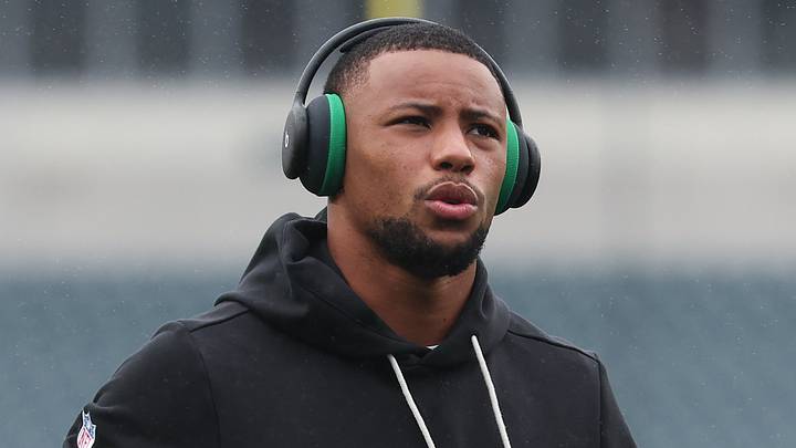 Philadelphia Eagles running back Saquon Barkley Philadelphia Eagles running back Saquon Barkley